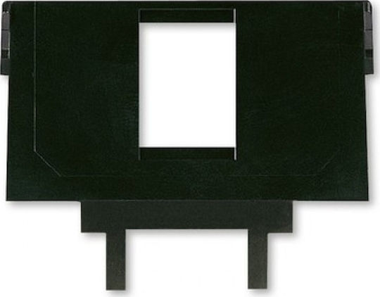 Abb Network Phone Socket Front Plate in White Color