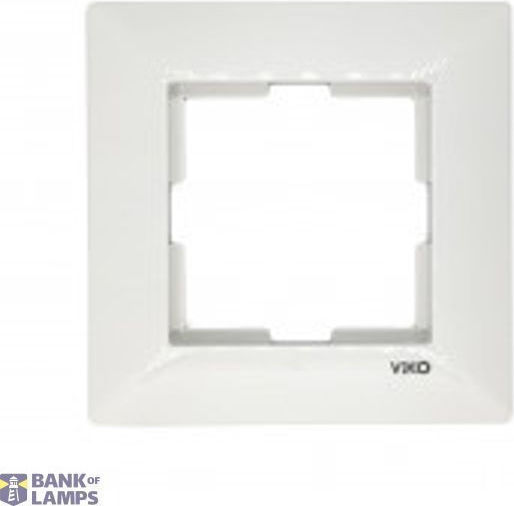 Meridian Accessory White One Gang Frame