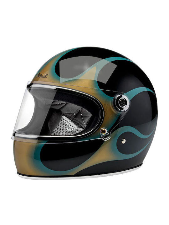 Biltwell Gringo S Born Free Motorradhelm Full F...
