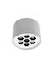 Aca Round Metal Recessed Spot with Built-in LED and Natural White Light White