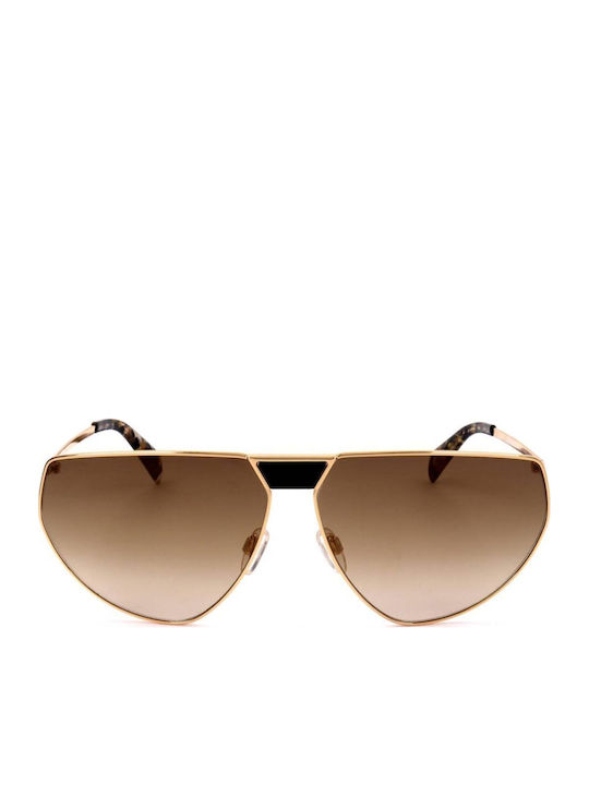 Rodenstock Ochelari de Soare de Damă cu Ramă Aurie Tortoise și Lentile Maro Degrade