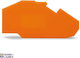 End Intermediate Plate 1.5 Mm Thick Orange
