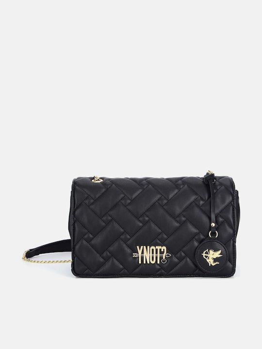 Y Not? Women's Flap Bag Black
