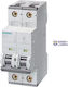 Miniature Circuit Breaker 230 V 6 Ka 1+n-pole C 25 A D=70 Mm