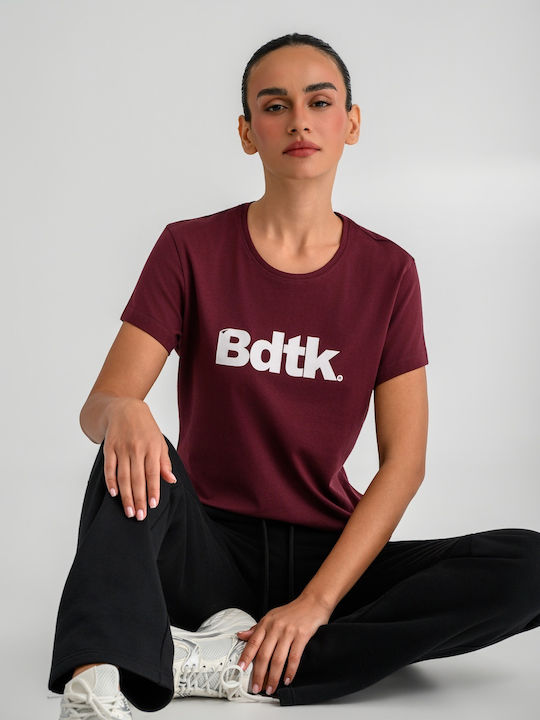 BodyTalk Γυναικείο T-shirt Μπορντω