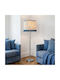 Oxygen Multicolour Coral Floor Lamp with E27 Bulb Socket Coral