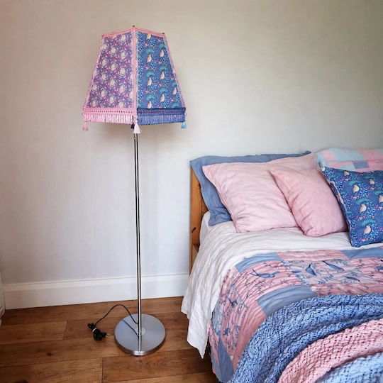 Oxygen Sleeping Animals Floor Lamp with E27 Lamp Holder Multicolour