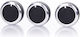 Ford S-max 06-14 Air Vent Knobs 3 Pcs Set