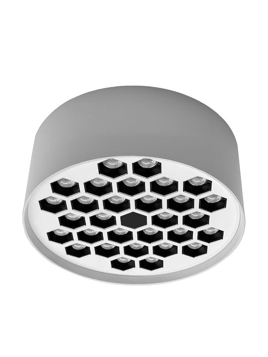 Aca Στρογγυλό LED Panel 20W με Θερμό Λευκό Φως ...