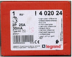 Legrand Comutator Șină 230V 25A