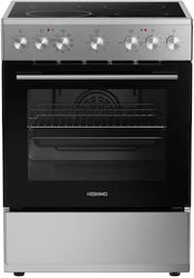 Eskimo Ελεύθερη με Κεραμικές Εστίες Inox VC4034SL Eskimo Ελεύθερη με Κεραμικές Εστίες Inox VC4034SL