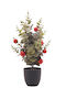 Christmas Decorative Plastic Tree 50 cm Beige