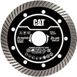 CAT Режещ Диск за Строителни Материали 125 mm CAT Режещ Диск за Строителни Материали 125 mm