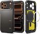 Калъф за iPhone 17 Pro против удар Spigen Tough Armor T MagSafe Сив