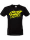 Tstudio Унисекс T-shirt Ghost Rider Черен