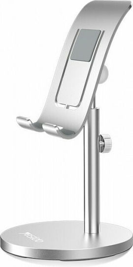 Yesido Universal Desktop Holder Smartphones & Tablets Silver C70