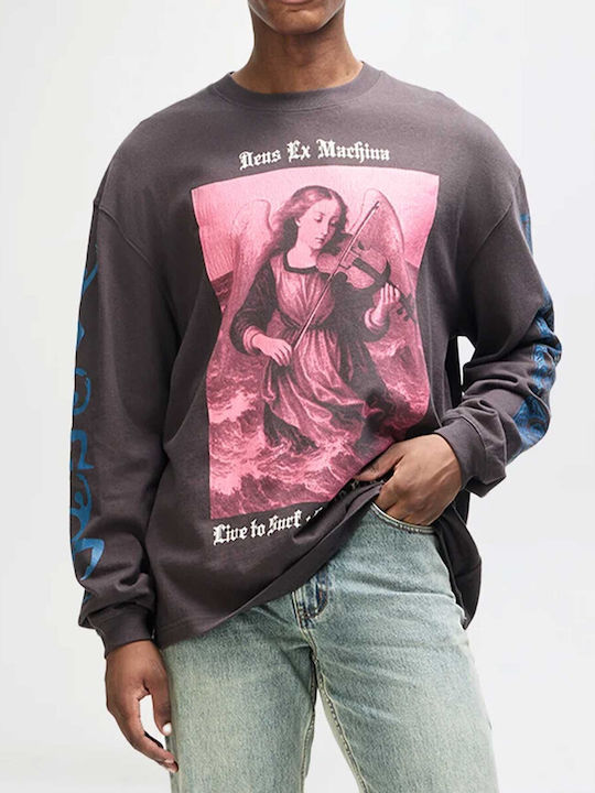 Swell Maps T-Shirt in Anthrazit