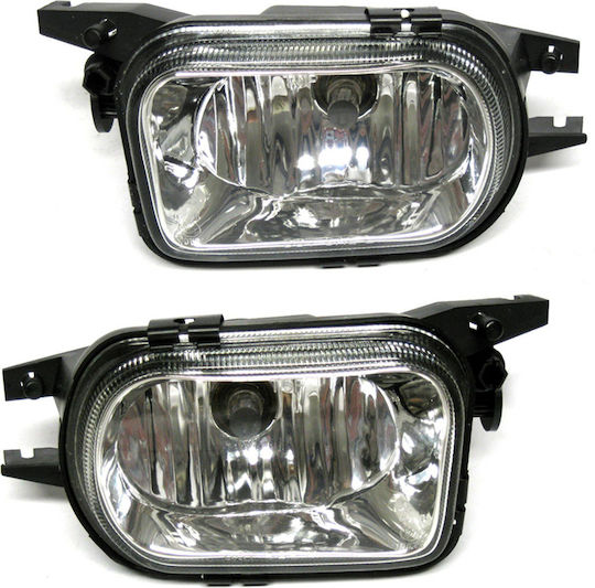 Mercedes C W203 S203 00-07 Halogen Stânga + Dreapta Set de 2 Bucăți