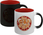 Koupakoupa Weihnachtlicher Keramikbecher Weiß 3...