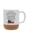 Koupakoupa Weihnachtlicher Keramikbecher Weiß 9 cm 330 ml (mit Personalisierung)