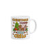 Koupakoupa Weihnachtlicher Keramikbecher Braun 330 ml