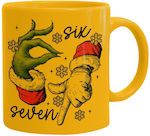 Koupakoupa Weihnachtlicher Keramikbecher Gelb 3...