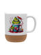 Koupakoupa Giggling Grinchy Galore Weihnachtlicher Keramikbecher 9 cm 330 ml