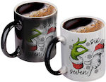 Koupakoupa Weihnachtlicher Keramikbecher Schwar...