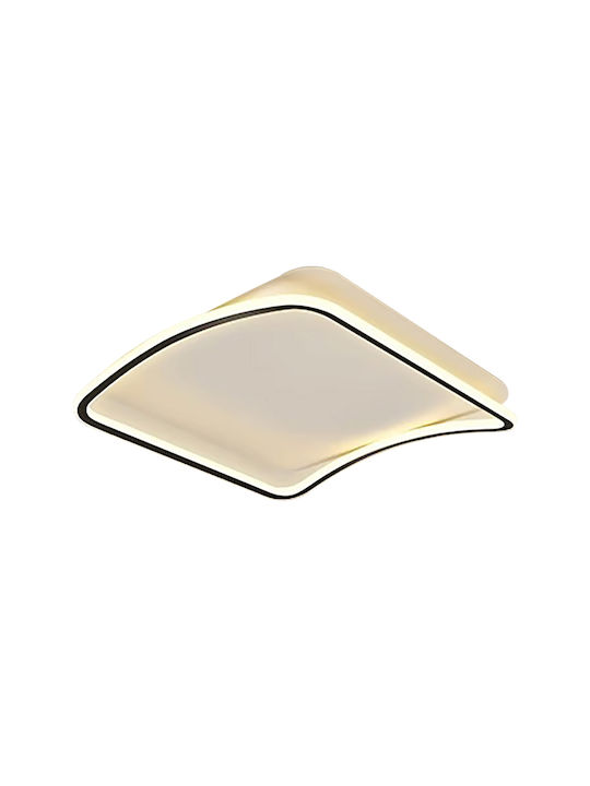ArkoLight Deckenleuchte 50 cm Schwarz mit Integ...