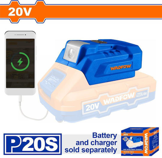 Wadfow 20V Lithium Tool Battery Charger