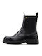 Women's Chelsea Ankle Boots in Black Patent Leather