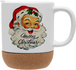 Koupakoupa Christmas Ceramic Mug Santa Clauses 9 cm 330 ml (with Personalization)