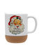 Koupakoupa Weihnachtliche Keramiktasse Weihnachtsmänner 9 cm 330 ml (mit Personalisierung)