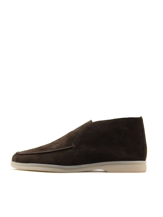 Komis & Komis Wildleder Damen-Stiefeletten in Braun