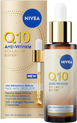 Nivea Expert 3 Σε Αντιγηραντικός ορός προσώπου με колаген & Q10 30 мл