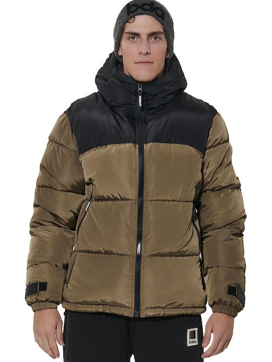 Body Action Green Puffer Jacket