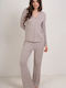 Bonatti Winter Women's Brown Pyjama Set Hana