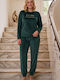 Boyraz Winter Women's Pyjama Set Cypress