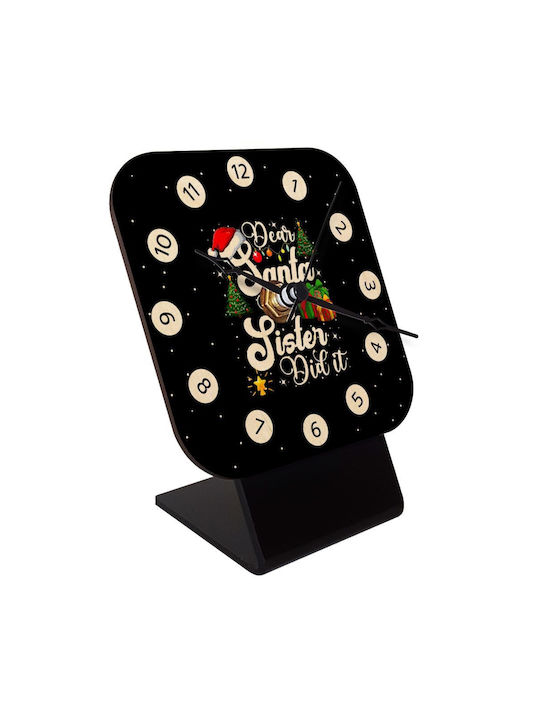 Koupakoupa Dear Santa My Sister Did It Wooden T...