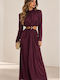 Amelia Maxi Dress for Wedding / Christening Burgundy