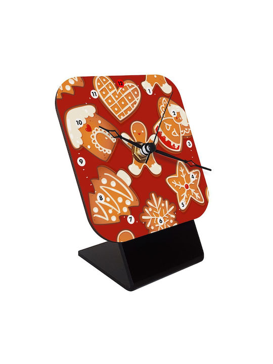 Koupakoupa Xmas Cookies Επιτραπέζιο Ρολόι με Δε...
