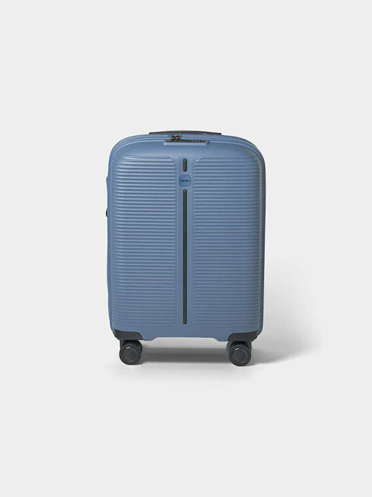 Paulter Hard Blue Cabin Suitcase 55cm High