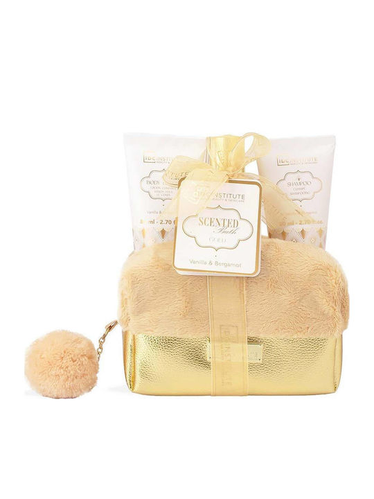 IDC Institute Scented Moisturizing Skin Care Set Vanilla & Bergamot 4 Pieces