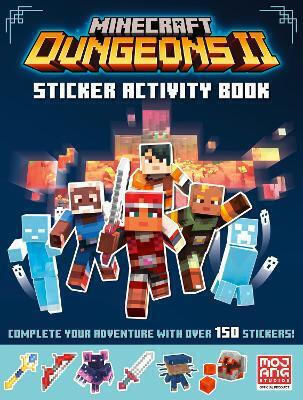 Minecraft Dungeons 2 Sticker Book Mojang Ab