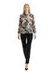 Multicolour Long Sleeve Women's Shirt