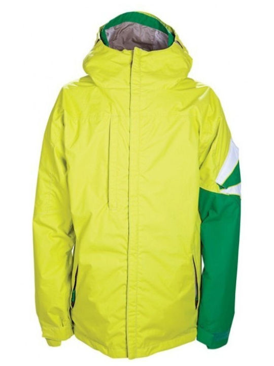 686 000324-249 Men's Ski & Snowboard Jacket Yellow