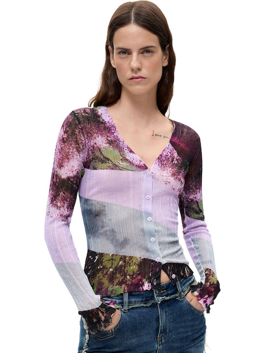 Women's Knitted Cardigan 3016/Lilac