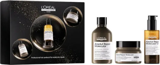 Nourishing Shining Gift Set L’oréal Professionnel Serie Expert Absolut Repair Molecular
