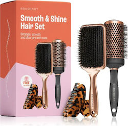 Brushart Hair Smooth & Shine Hair Gift Set Brushart Hair Smooth & Shine Hair Gift Set