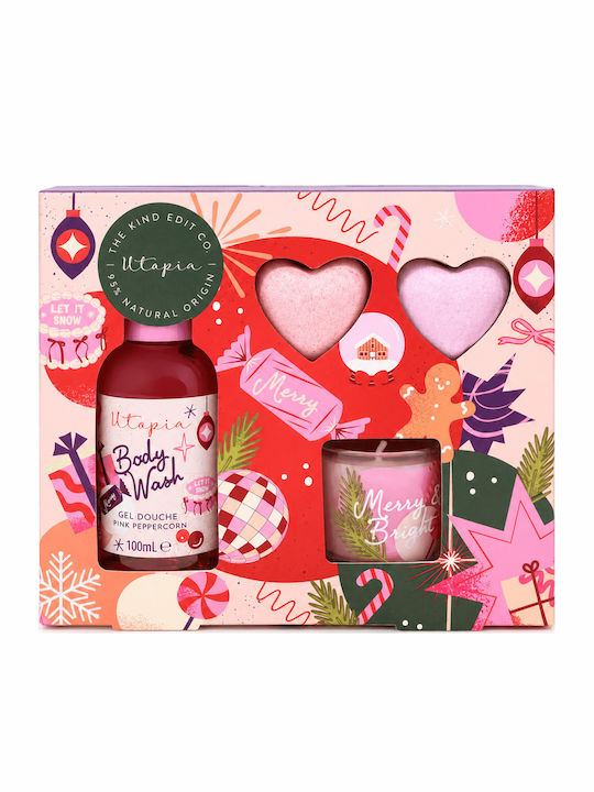 Sunkissed Utopia Pink Peppercorn Körperreinigungsset 4-teilig